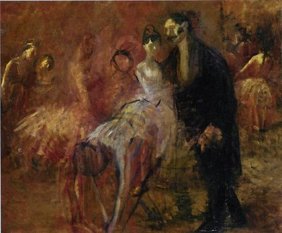 Backstage by Jean Louis Forain
